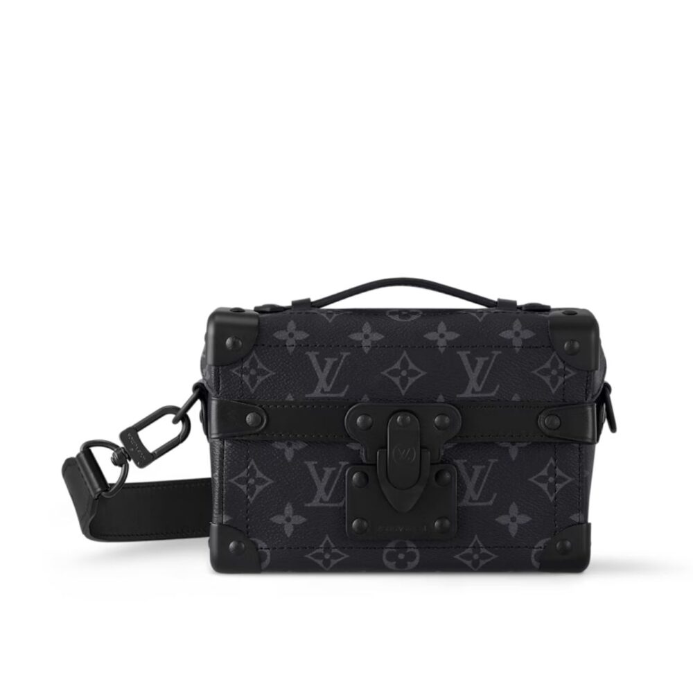 Louis Vuitton Soul Trunk Monogram Eclipse 19cm M11743