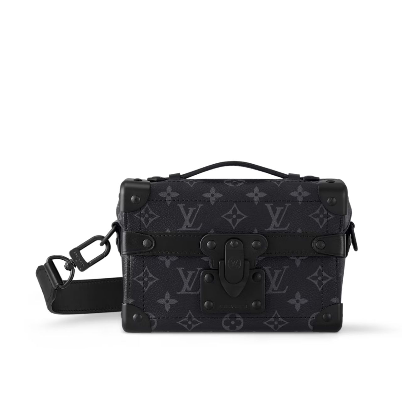 Louis Vuitton Soul Trunk Monogram Eclipse 19cm M11743