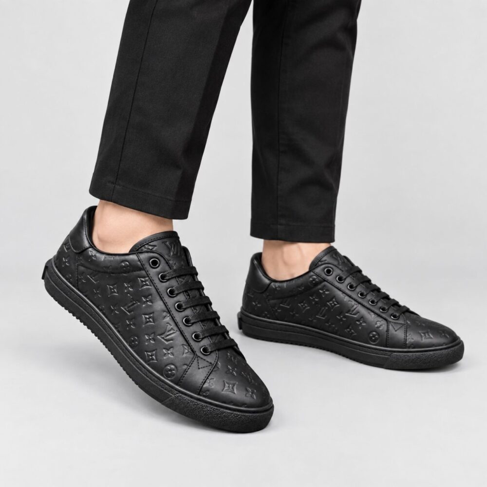 Alternative view of Louis Vuitton Beverly Hills Sneaker Black