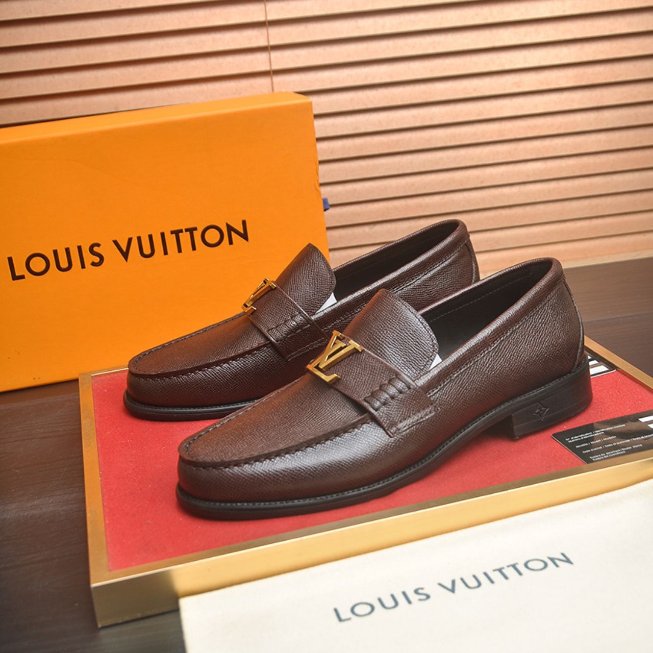 Louis Vuitton Major Loafer Brown 1AIYZI - Image 3