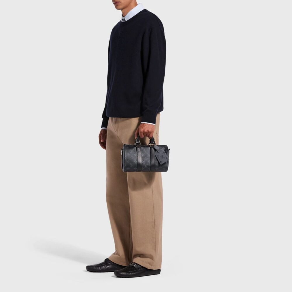Alternative view of Louis Vuitton Keepall Bandouliere 25 Monogram Eclipse 25cm M46271