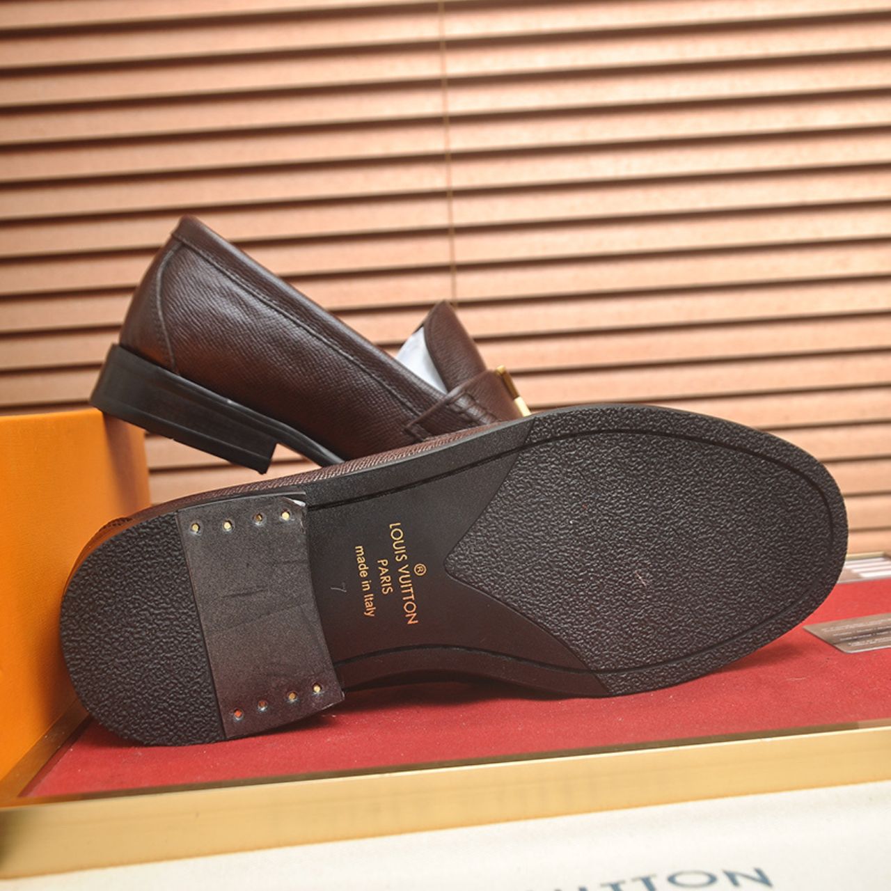 Louis Vuitton Major Loafer Brown 1AIYZI - Image 7