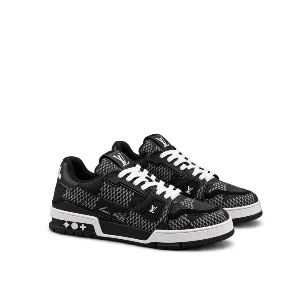 Louis Vuitton LV Trainer Sneakers Black 1AD6E6
