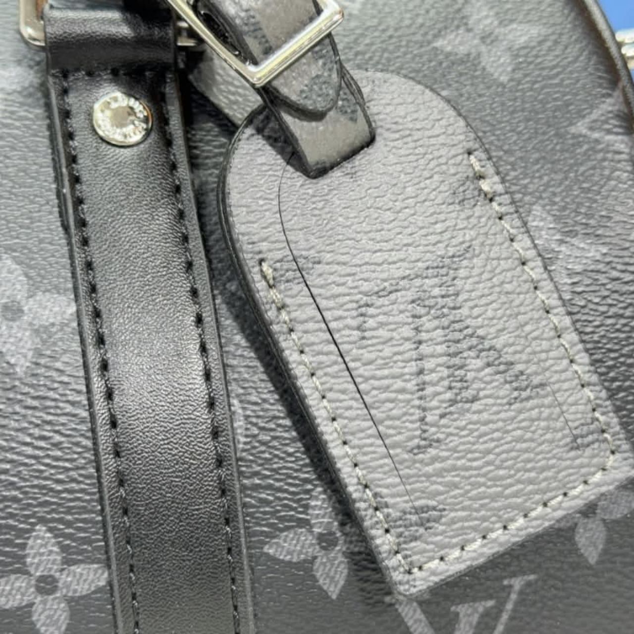Louis Vuitton Keepall Bandouliere 25 Monogram Eclipse 25cm M46271 - Image 11