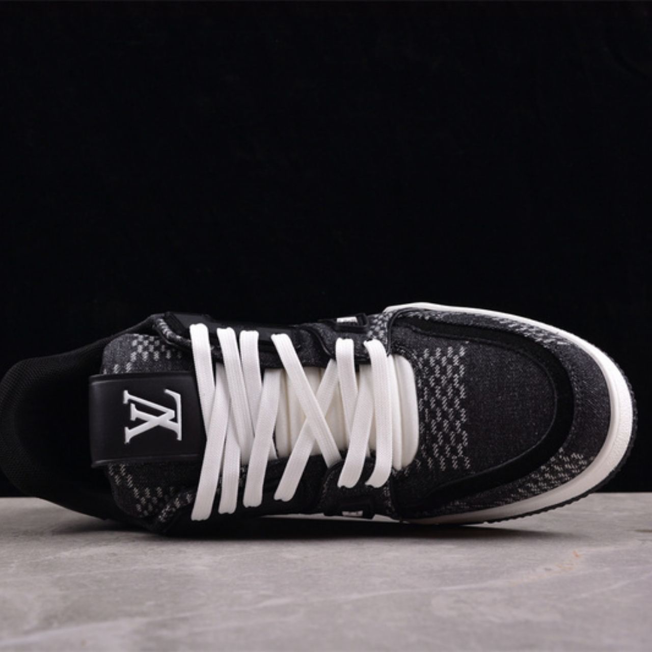 Louis Vuitton LV Trainer Sneakers Black 1AD6E6 - Image 5