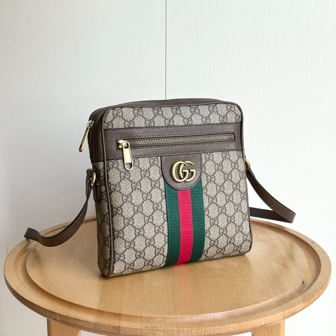 Gucci Ophidia Small Messenger bag Beige Ebony GG Supreme Canvas 24cm 547926 96IWT 8745 - Image 3
