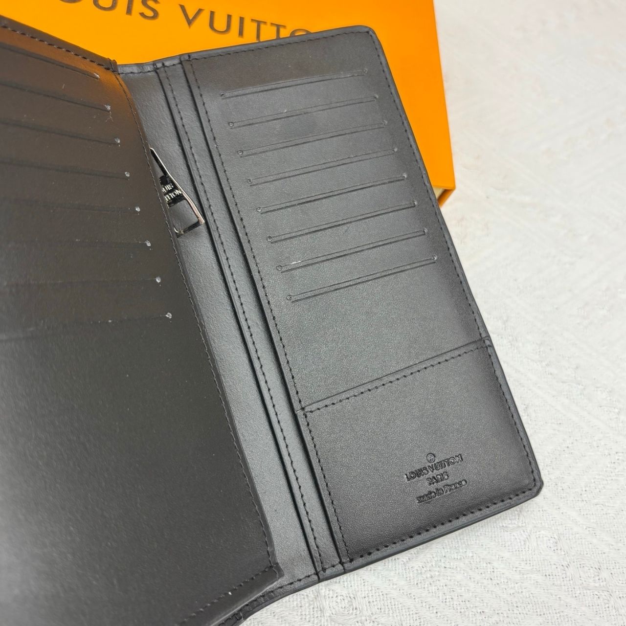 Louis Vuitton Brazza Wallet Monogram Shadow 19cm M62900 - Image 10