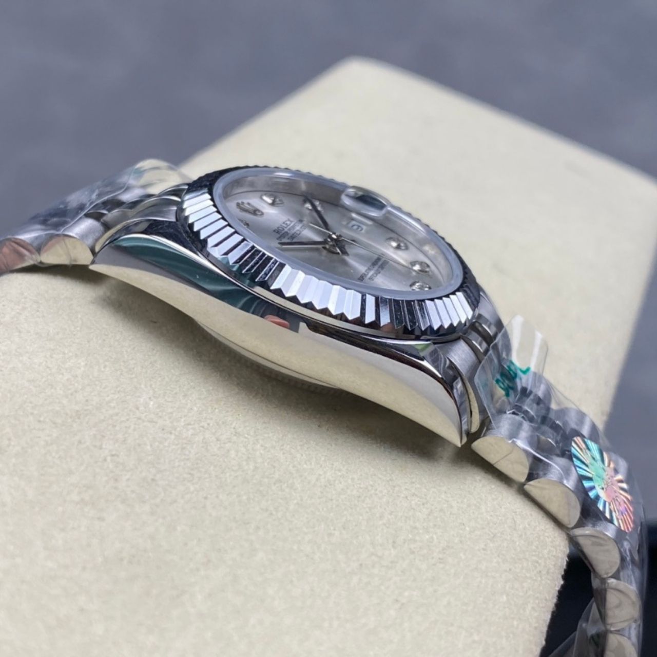 Rolex Datejust 31 Silver Diamond Dial 31mm - Image 7