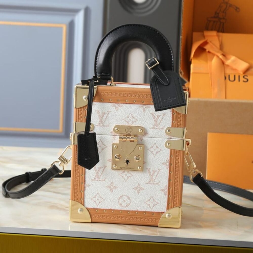 Alternative view of Louis Vuitton Camera Box Monogram Beige 21.5cm M10329