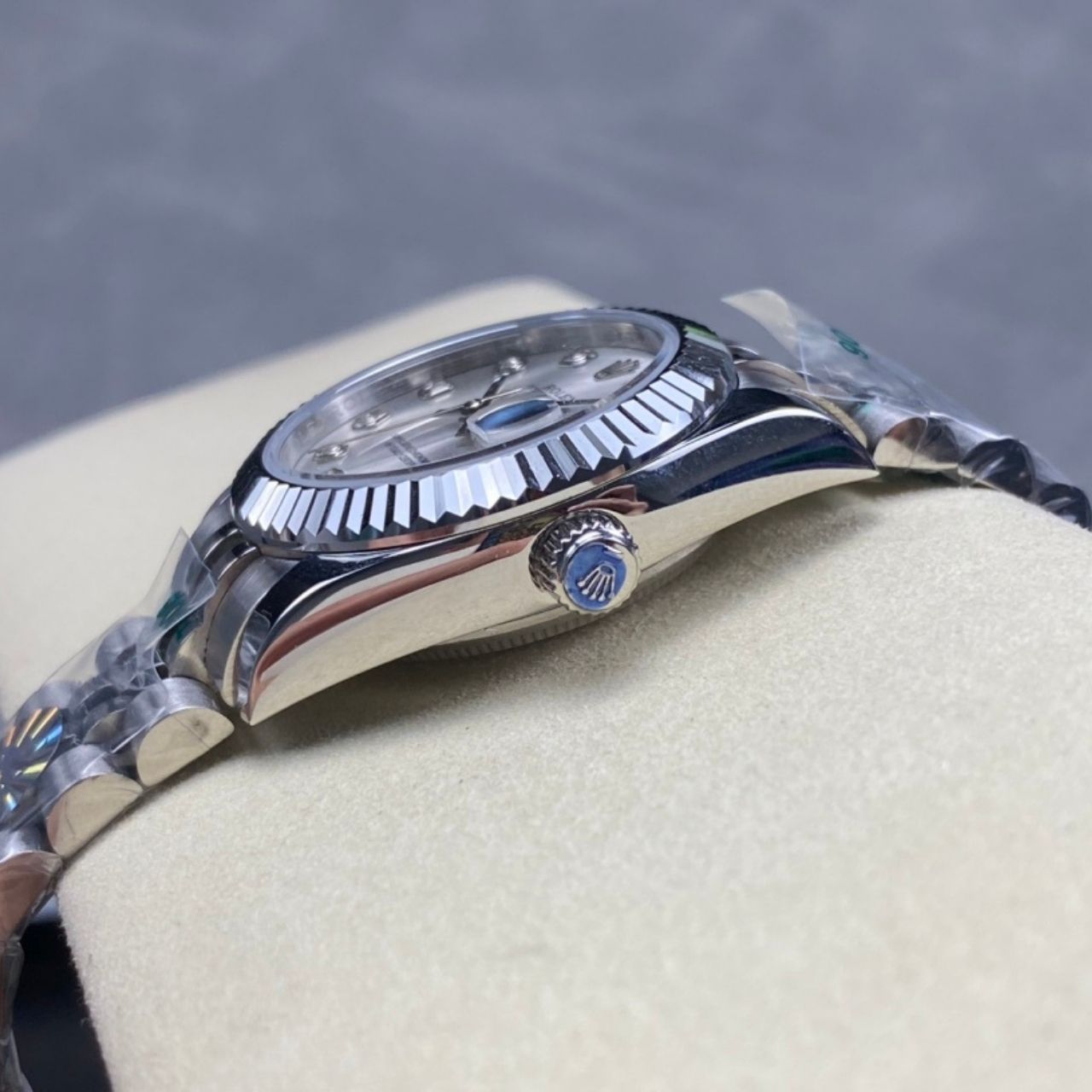 Rolex Datejust 31 Silver Diamond Dial 31mm - Image 6