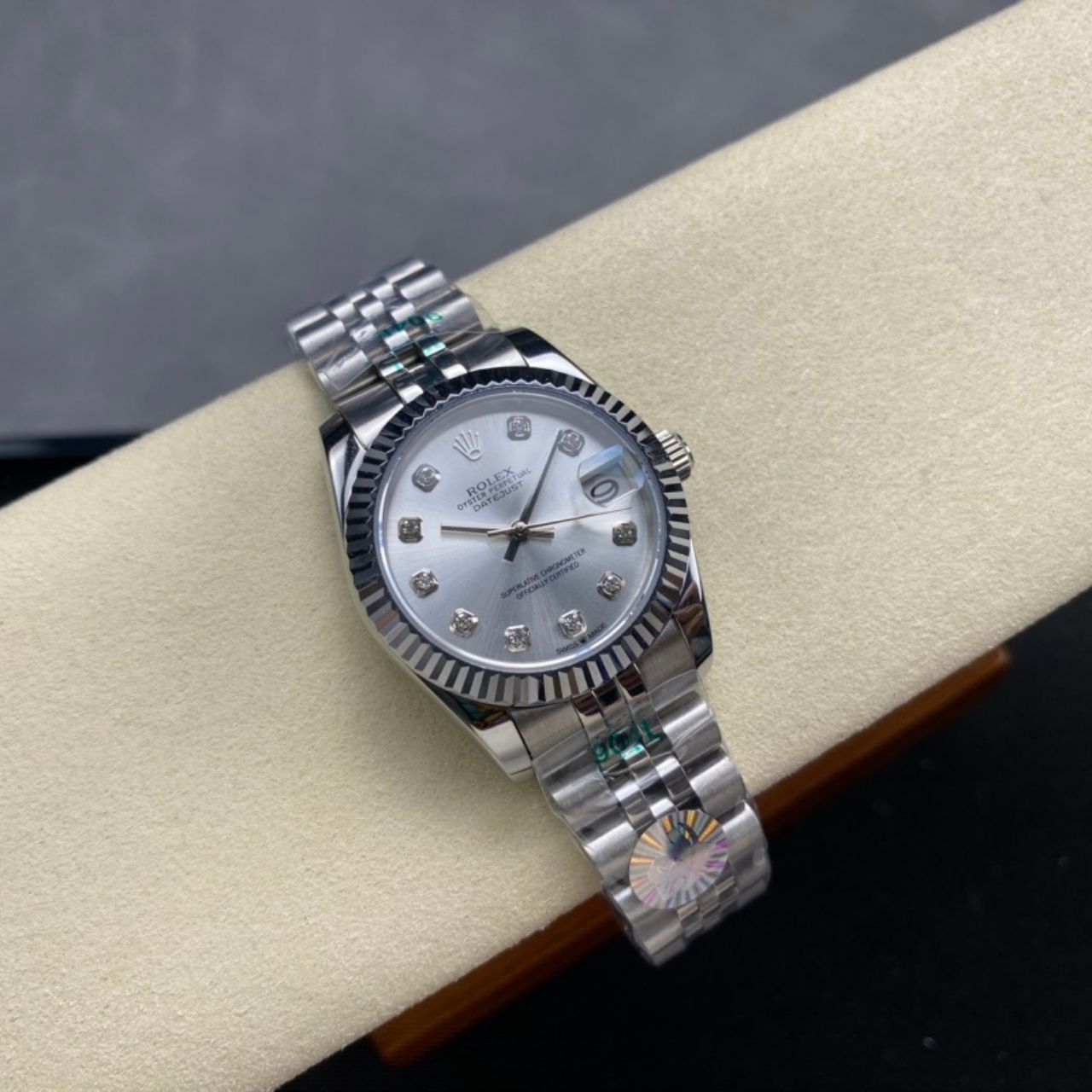 Rolex Datejust 31 Silver Diamond Dial 31mm - Image 4