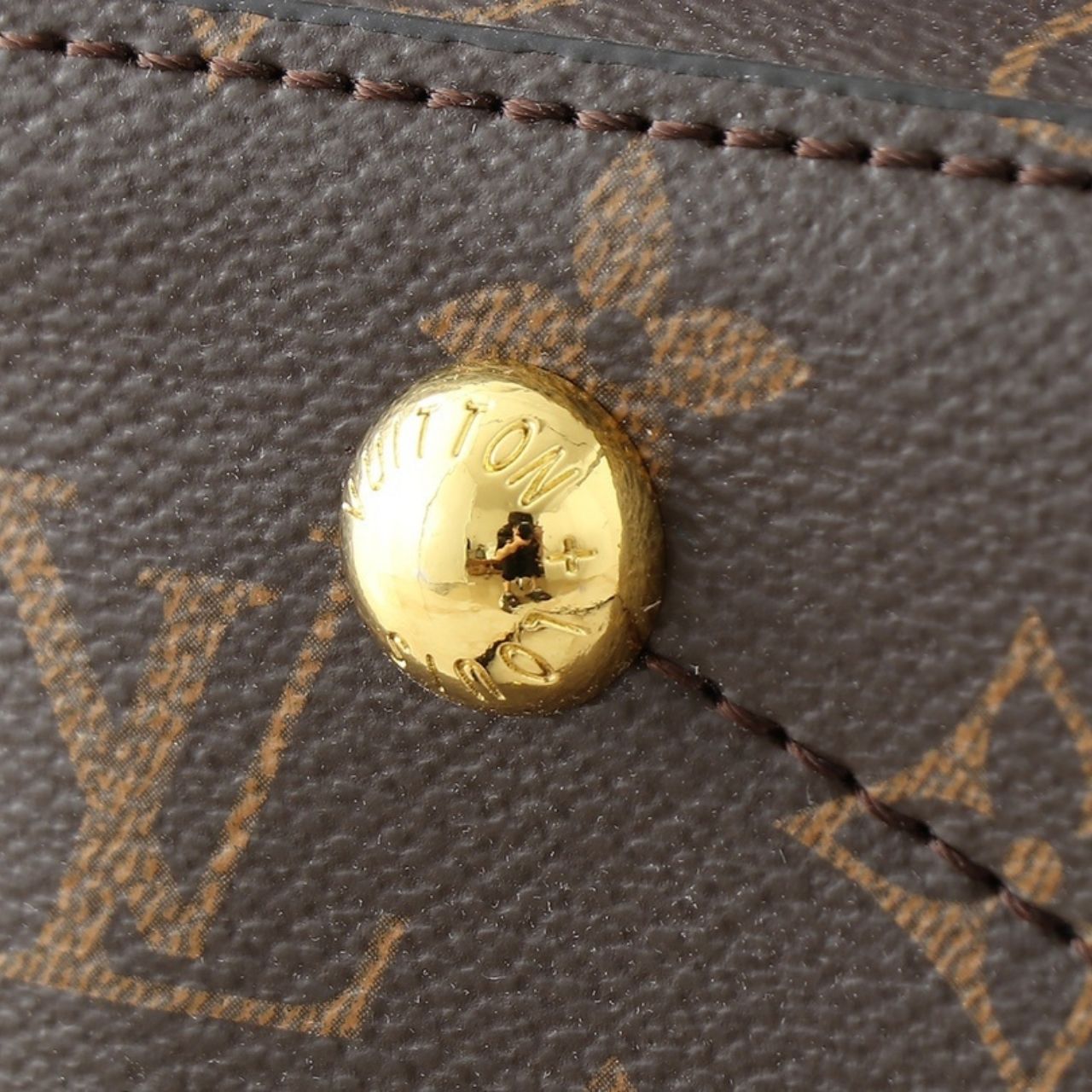 Louis Vuitton Melie Monogram Black Brown 33cm - Image 7