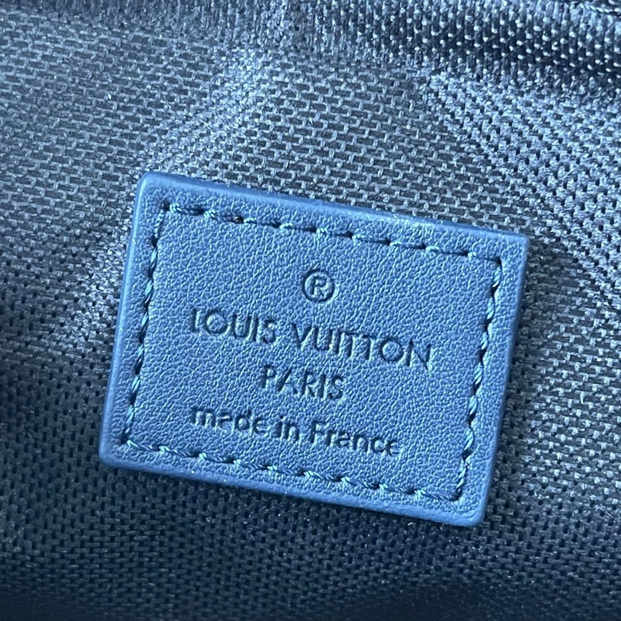 Louis Vuitton Trio Messenger Monogram Shadow Navy Blue 25cm M27925 - Image 9