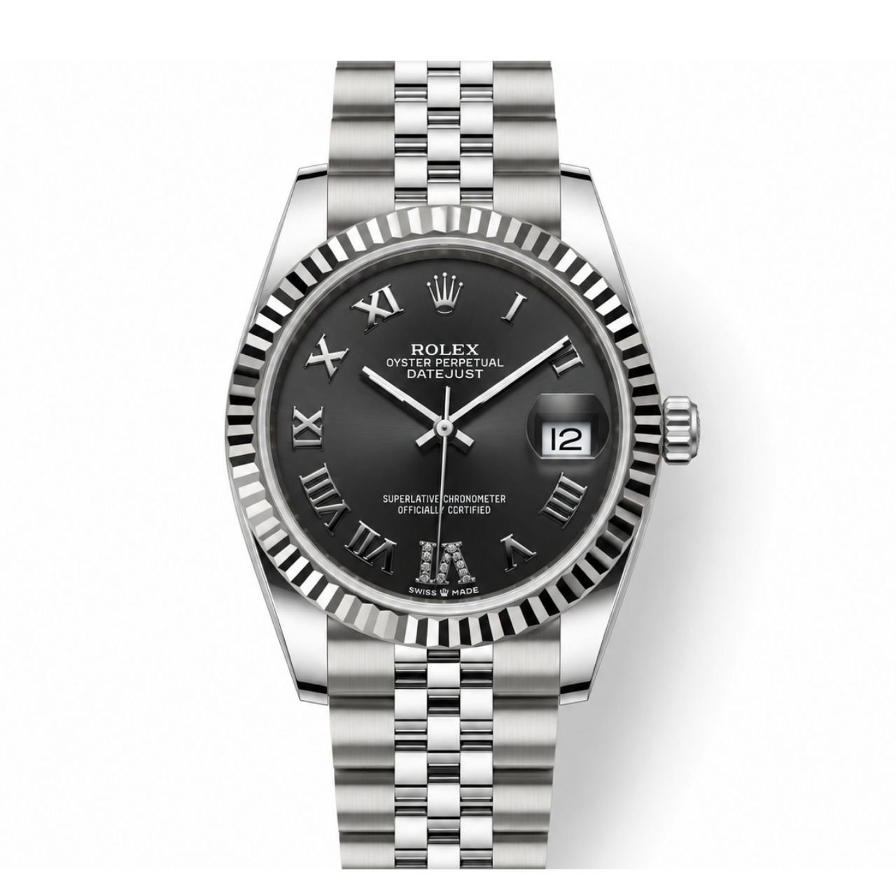 Rolex Datejust 31 Wimbledon Dark Grey Dial 31mm