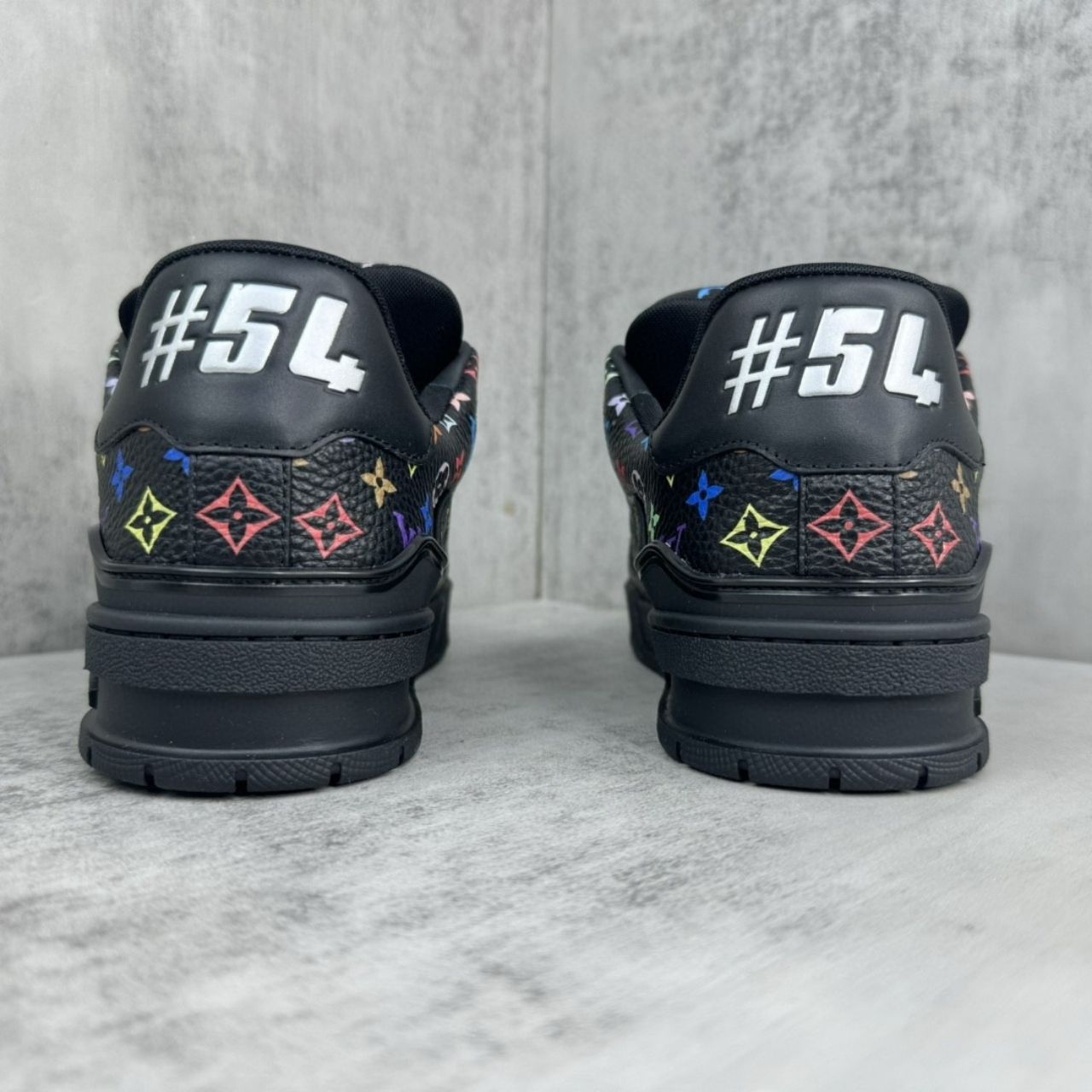 Louis Vuitton x Takashi Murakami LV Trainer Sneaker Noir 1AGZE2 - Image 9