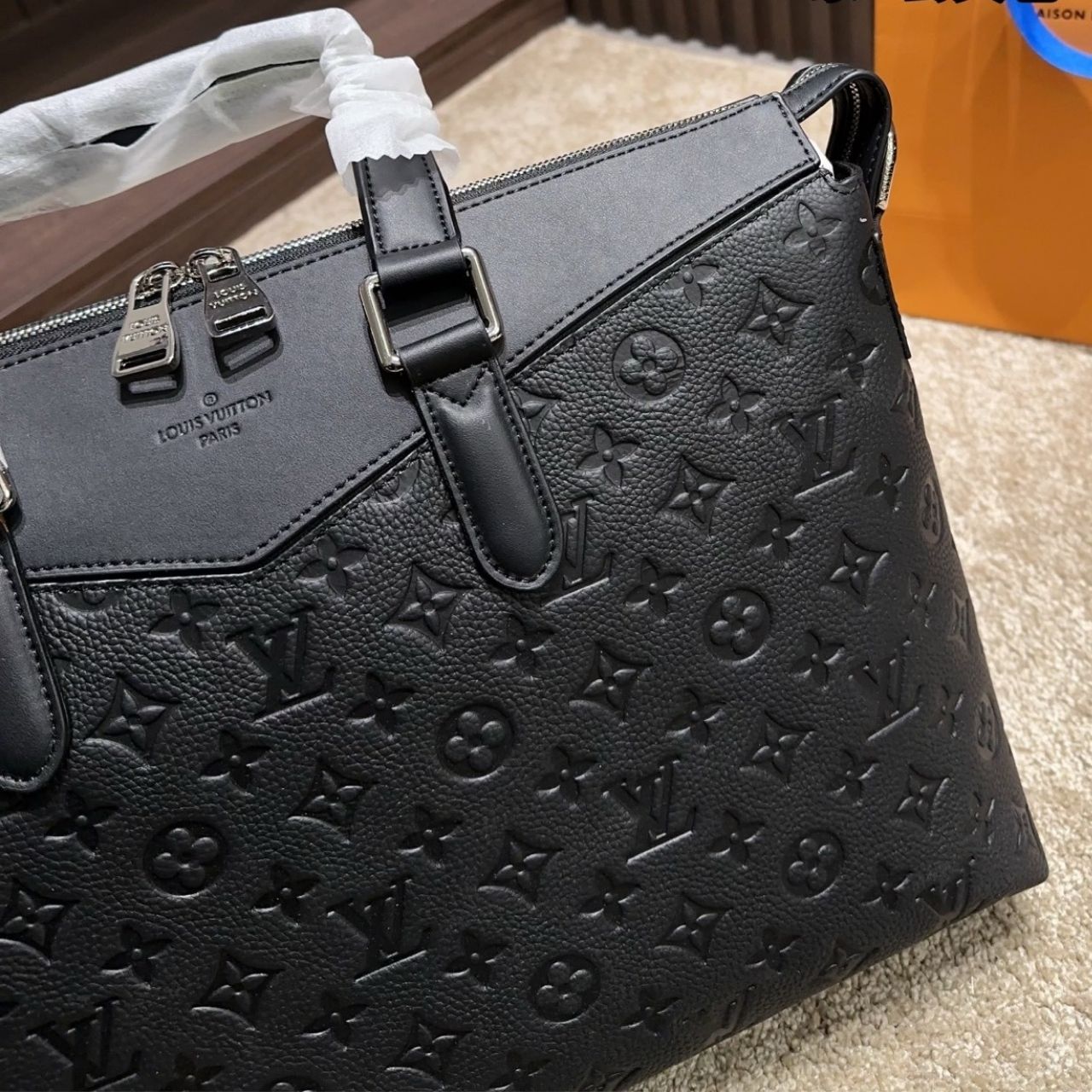 Louis Vuitton Briefcase Monogram Shadow Black 38cm - Image 9