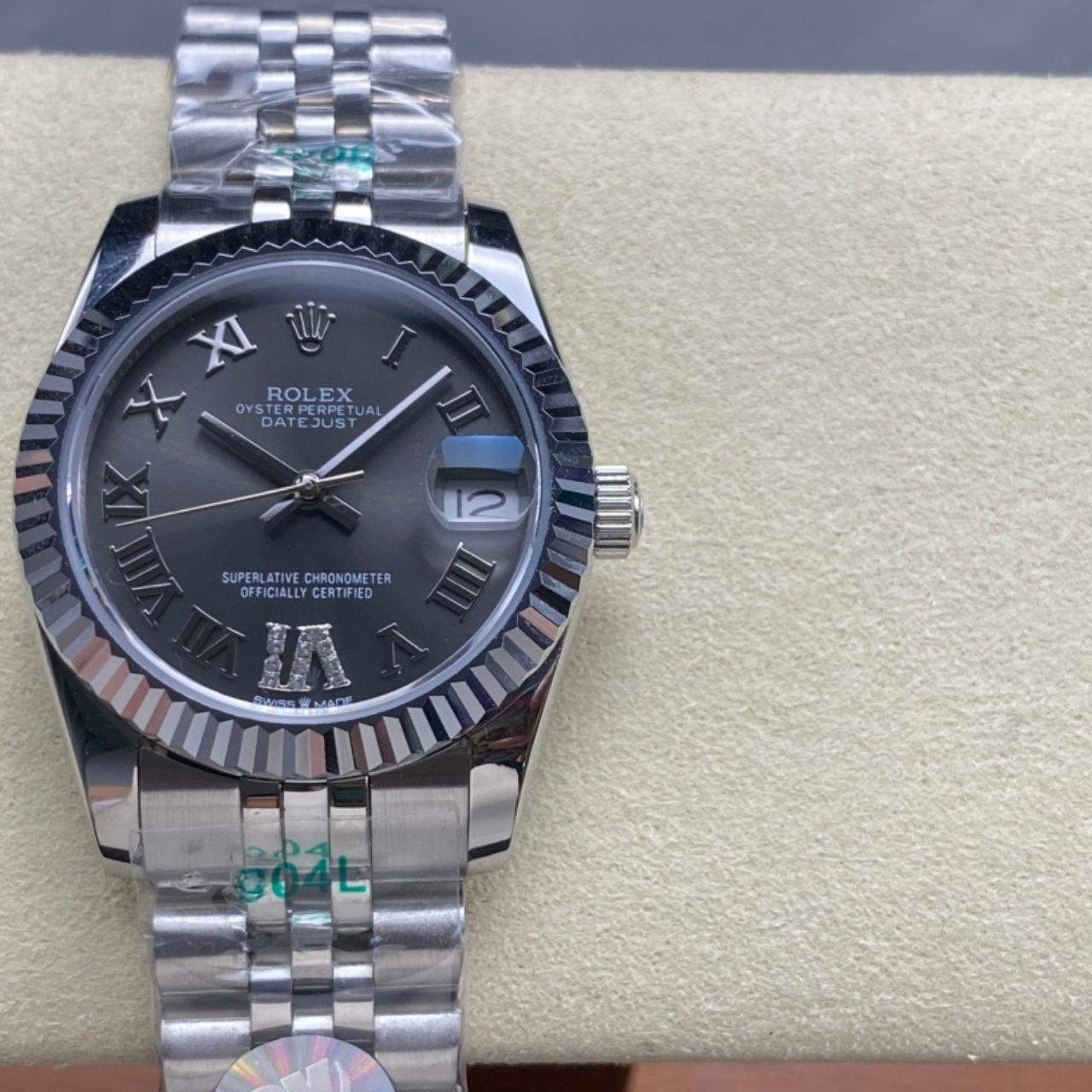 Rolex Datejust 31 Dark Grey Diamond Dial 31mm - Image 4