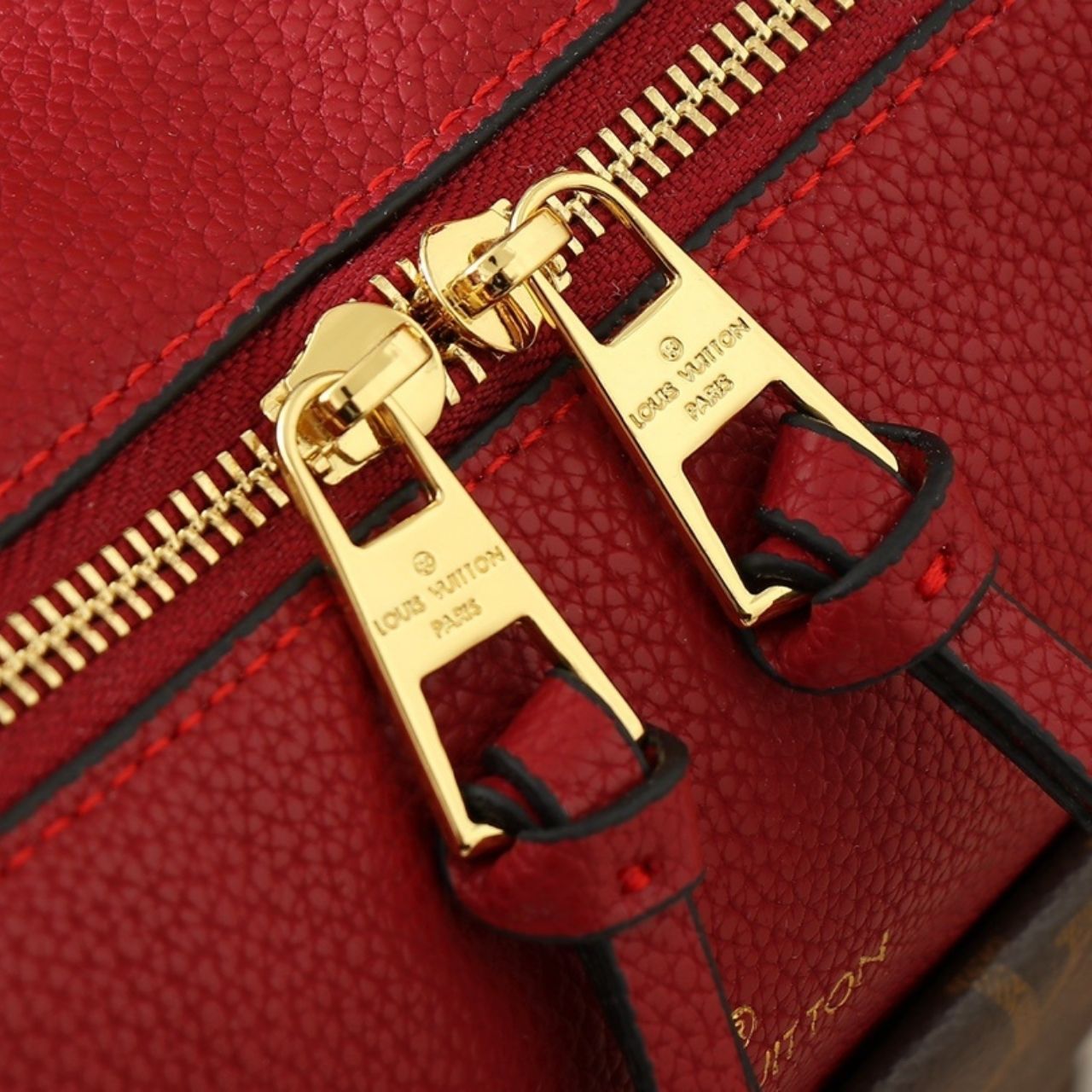 Louis Vuitton Melie Monogram Brown Red 33cm - Image 8