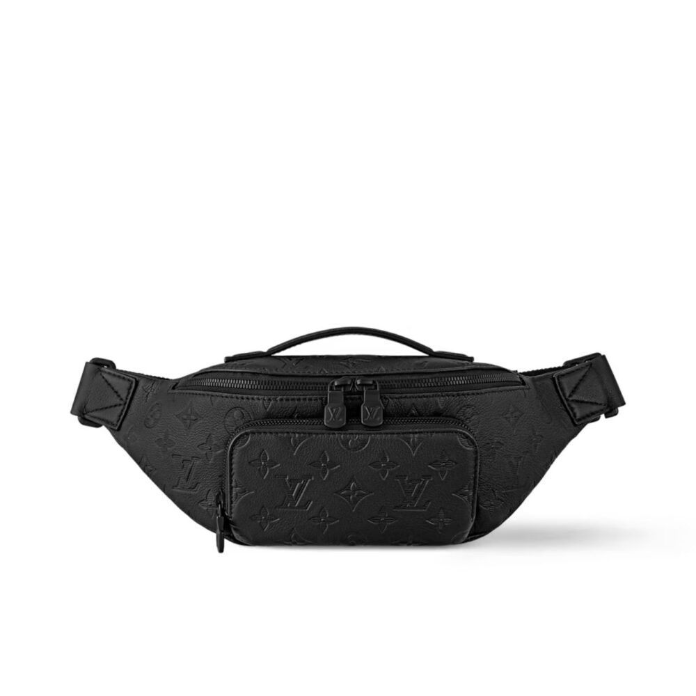 Louis Vuitton Rush Bumbag Black Monogram Shadow 30cm M47058