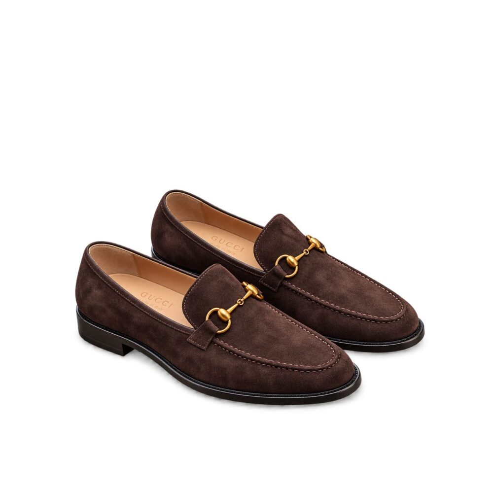 Gucci Men's Gucci Jordaan Loafer Dark Brown 406994 CH000 2140