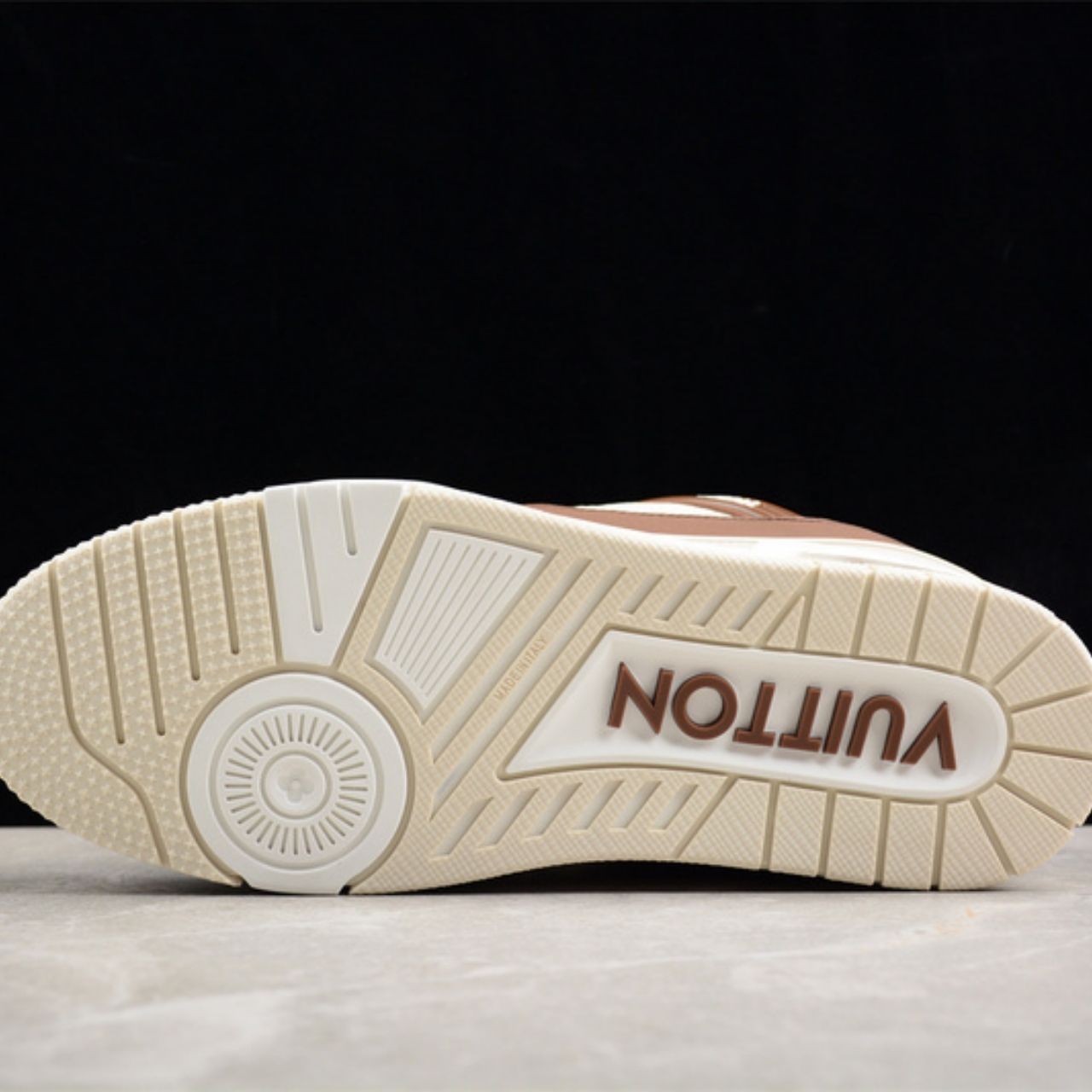 Louis Vuitton LV Trainer Sneaker Brown And White - Image 10