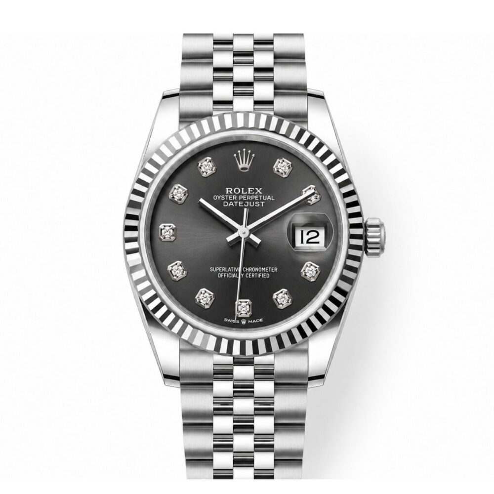 Rolex Datejust 31 Dark Grey Diamond Dial 31mm