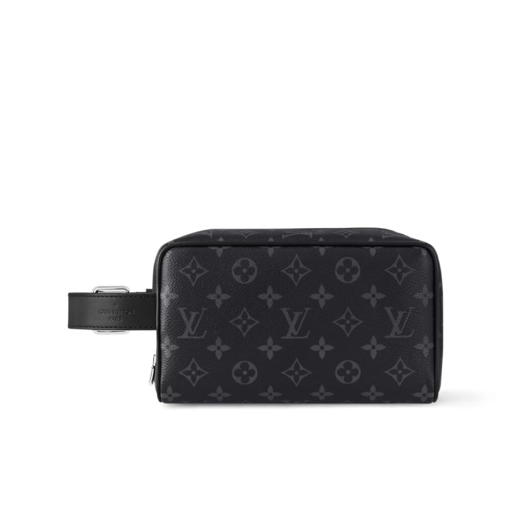 Louis Vuitton Locker Dopp Kit Monogram Eclipse 23cm M83113