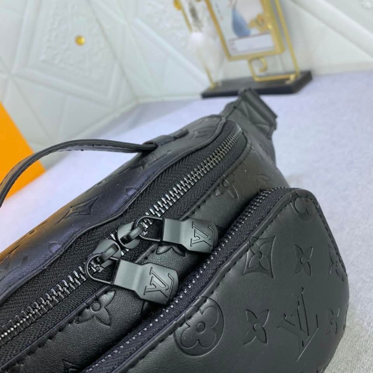 Louis Vuitton Rush Bumbag Black Monogram Shadow 30cm M47058 - Image 9