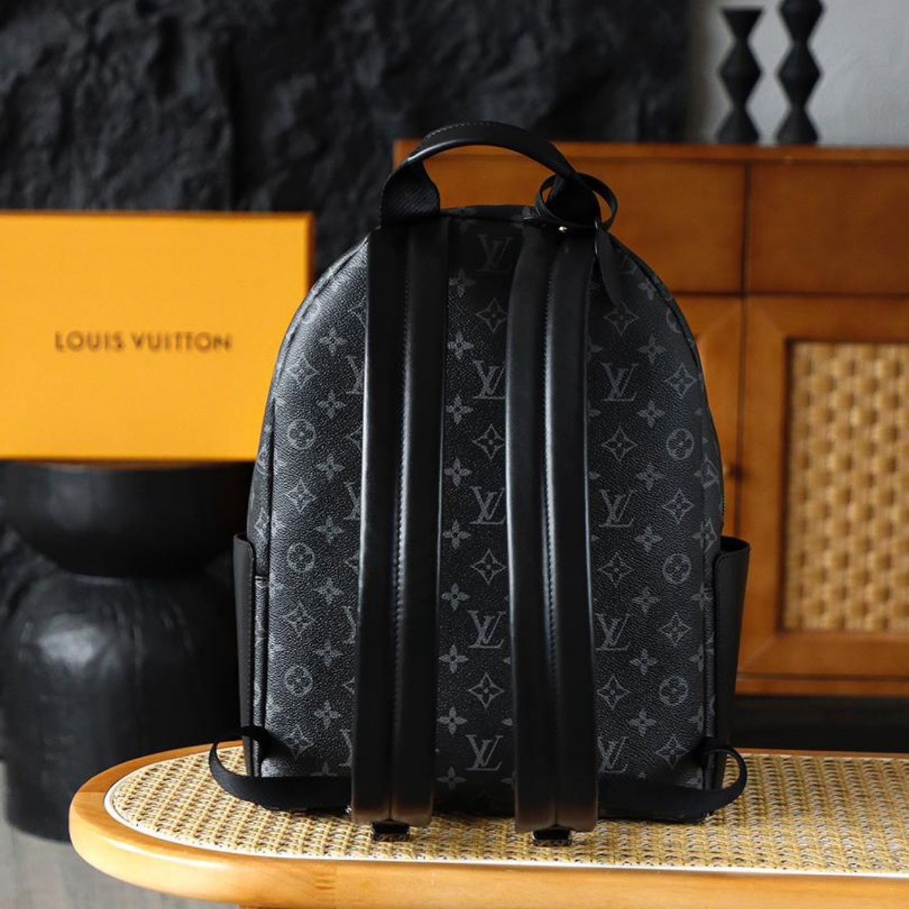 Prestige Edition - Louis Vuitton Discovery Backpack MM Monogram Eclipse 42cm M22545 - Image 7
