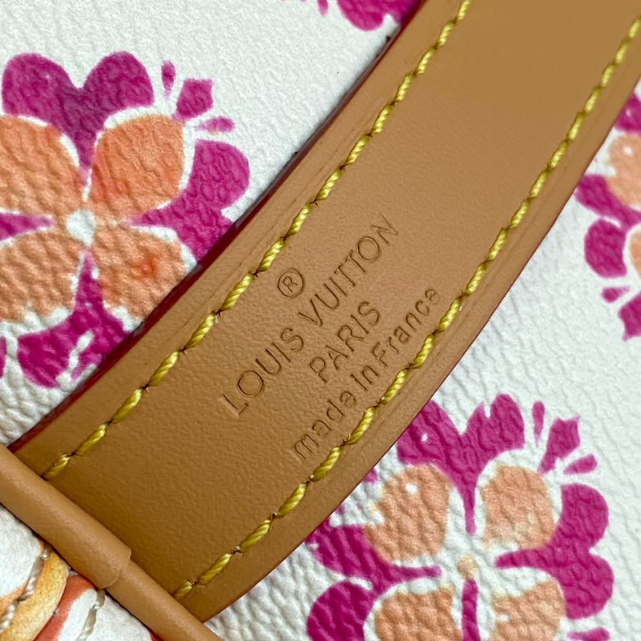 Prestige Edition – Louis Vuitton Speedy Bandouliere 25 Monogram Tiles Orange 25cm - Image 8