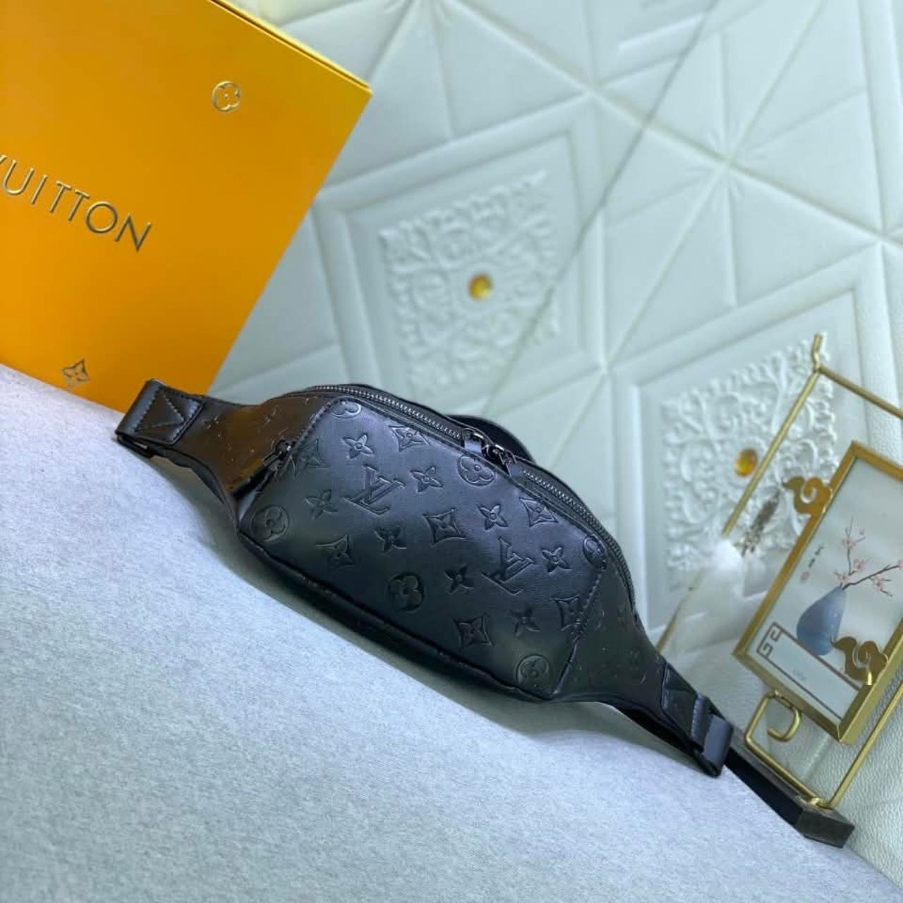 Louis Vuitton Rush Bumbag Black Monogram Shadow 30cm M47058 - Image 6