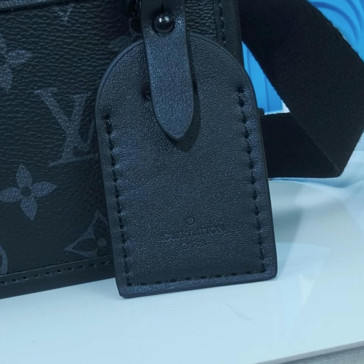 Louis Vuitton Bosphore Wearable Wallet Monogram Eclipse 19cm M12599 - Image 10