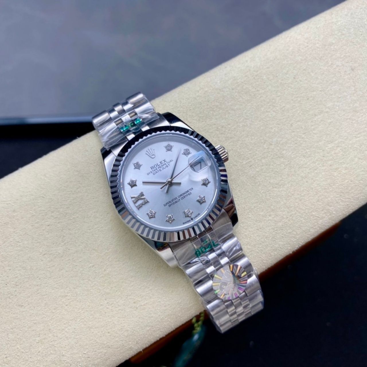 Rolex Datejust 31 Silver Diamond Dial 31mm - Image 6