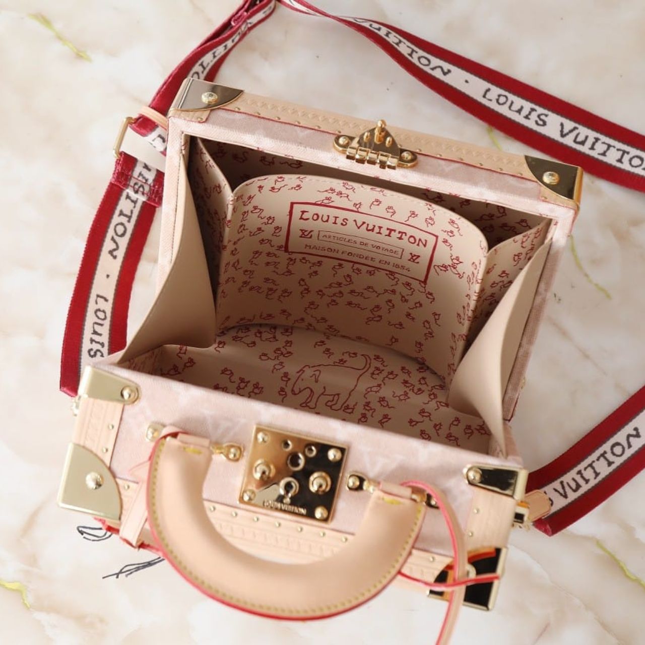 Louis Vuitton Petite Valise Meowgram 22.5cm M14592 - Image 6