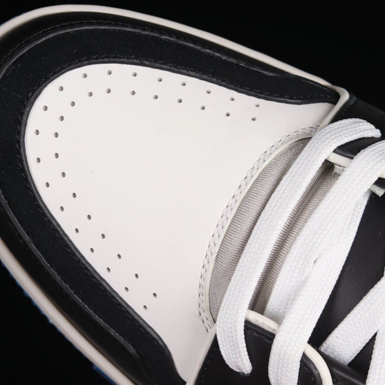 Louis Vuitton LV Trainer Sneaker Black White Blue - Image 8