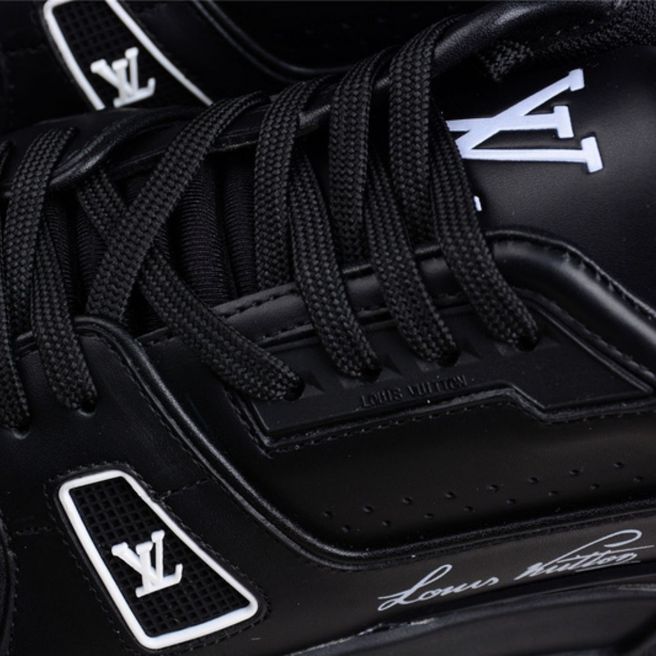 Louis Vuitton LV Trainer Sneakers Black - Image 14