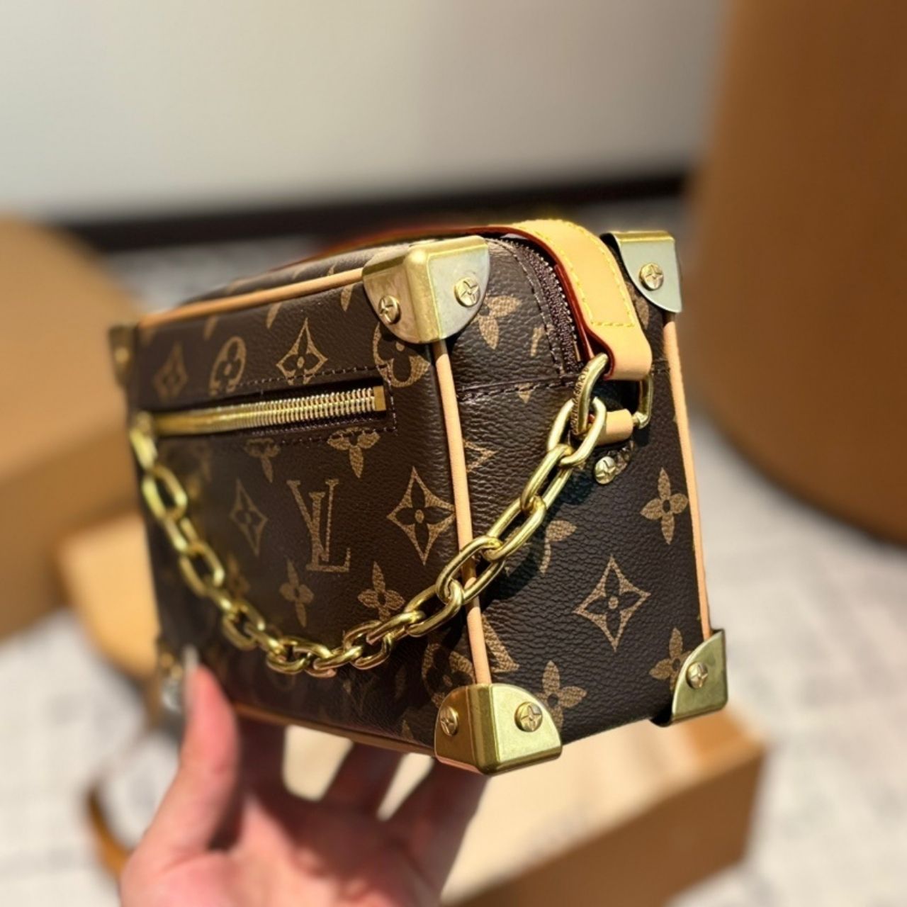 Louis Vuitton Mini Soft Trunk Monogram 18cm - Image 6