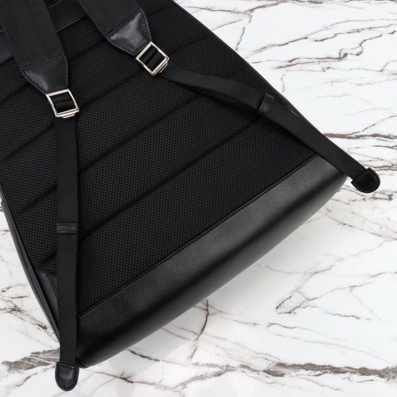 Prestige Edition - Gucci Web Trademark Large Backpack Black 36.5cm 866981 AAGIG 1057 - Image 8