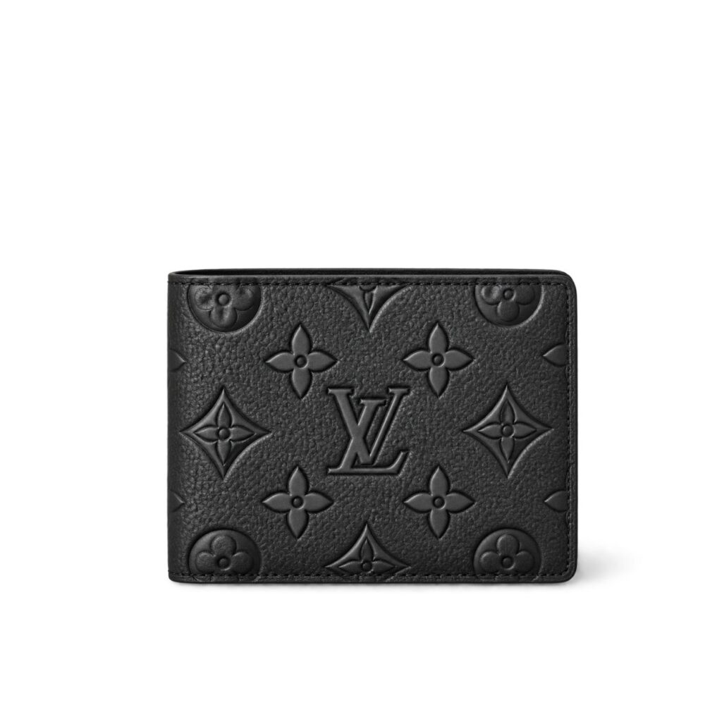 Louis Vuitton Multiple Wallet Monogram Shadow Black 11.5cm