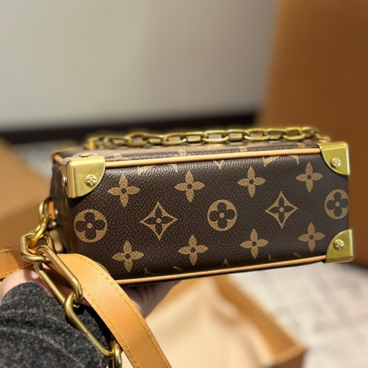 Louis Vuitton Mini Soft Trunk Monogram 18cm - Image 5